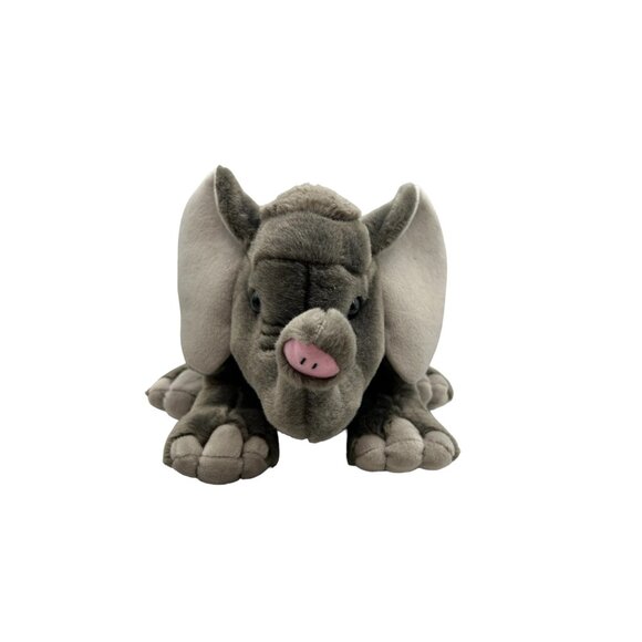 Wild Republic Elephant Realistic Gray Plush Stuffed Jungle Animal - Picture 3 of 11
